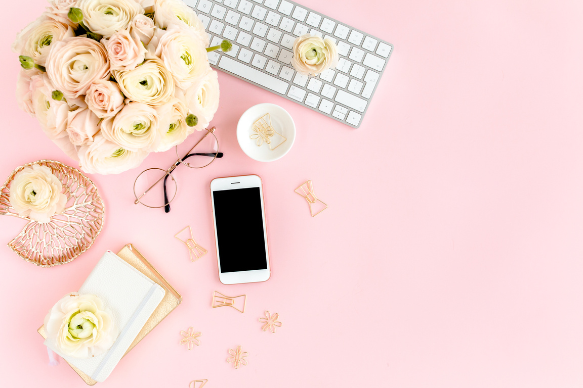 Feminine Home Office Desk